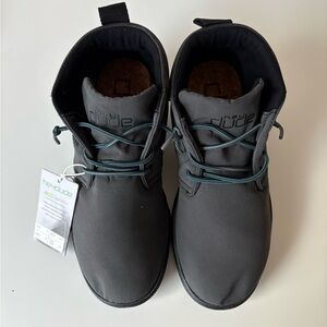 NWT Hey Dude SPENCER ECO LightShell Boots Charcoal Men’s 7